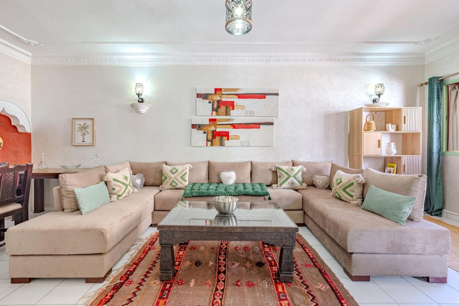 Appartement Duplex Confort Qualite Tres Bien Situe مراكش المظهر الخارجي الصورة